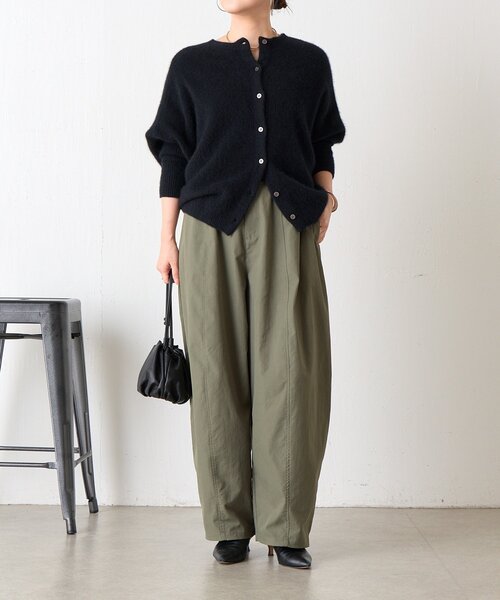 BEARDSLEY(ビアズリー)の「《ZOZO先行予約開始》バレルパンツ(その他パンツ・レディース・カーキ・1/0)」の10枚目の写真