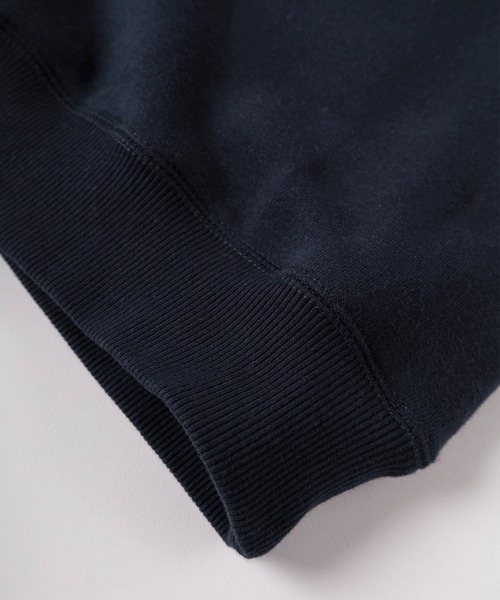BEVERLY HILLS POLO CLUB（ビバリーヒルズポロクラブ）の「【71】【BEVERLY HILLS POLO CLUB/ビバリーヒルズポロクラブ】ワンポイント 刺繍 裏シャギー クルーネック スウェット/レディース（スウェット・レディース・ブラック/モカ/グレー/ネイビー・L/M）」の15枚目の写真