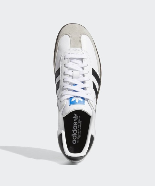 adidas（アディダス）の「サンバ ADV [SAMBA ADV] / アディダスオリジナルス adidas Originals スニーカー（スニーカー・メンズ・ホワイト×ブラック・31cm/30.0cm/29.5cm/29.0cm/28.5cm/28.0cm/24.5cm/24.0cm/23.5cm/23.0cm/22.5cm/22.0cm/27.5cm/27.0cm/26.5cm/26.0cm/25.5cm/25.0cm）」の2枚目の写真