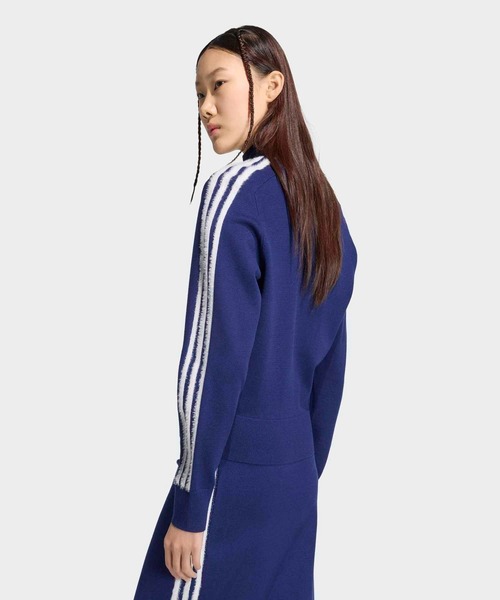 adidas(アディダス)の「ニット ファイヤーバード トラックトップ / ジャージ / トラックジャケット / アディダスオリジナルス adidas Originals(ジャージ・レディース・ブルー・XX-LARGE/LARGE/MEDIUM/SMALL/X-LARGE/X-SMALL)」の2枚目の写真