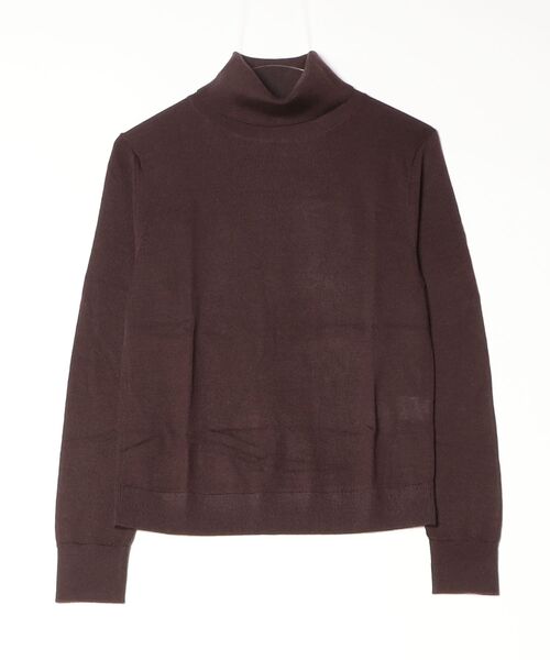 BANANA REPUBLIC FACTORY STORE(バナナリパブリック ファクトリーストア)の「BANANA REPUBLIC FACTORY STORE メリノウールタートルネックセーター(ニット/セーター・レディース・ネイビー/ダークブラウン/グレー/ブラック/ブルー・XS/L/M/S)」の9枚目の写真