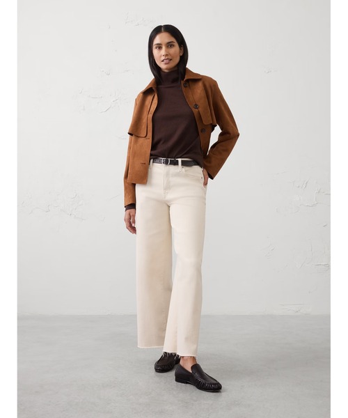 BANANA REPUBLIC FACTORY STORE(バナナリパブリック ファクトリーストア)の「BANANA REPUBLIC FACTORY STORE メリノウールタートルネックセーター(ニット/セーター・レディース・ネイビー/ダークブラウン/グレー/ブラック/ブルー・XS/L/M/S)」の7枚目の写真