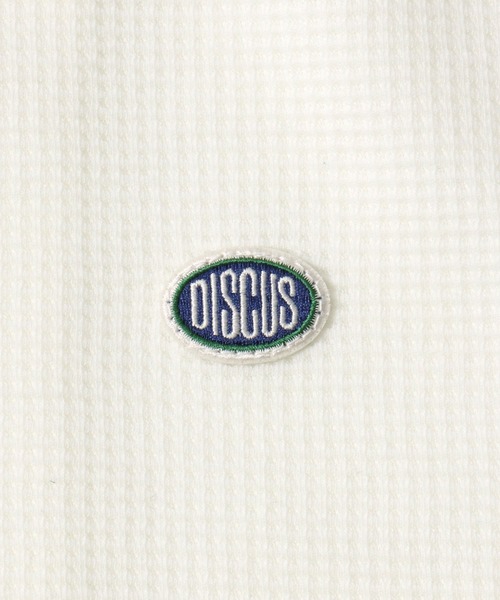 DISCUS(ディスカス)の「DISCUS/ディスカス オーバーサイズ ワッフル 袖ライン ワンポイント刺繍 ブロークコア トラックジャケット ジャージ(ジャージ・メンズ・ブラック/ネイビー/ホワイト/グリーン・LL/L/M)」の12枚目の写真