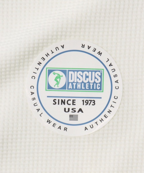 DISCUS(ディスカス)の「DISCUS/ディスカス オーバーサイズ ワッフル 袖ライン ワンポイント刺繍 ブロークコア トラックジャケット ジャージ(ジャージ・メンズ・ブラック/ネイビー/ホワイト/グリーン・LL/L/M)」の19枚目の写真