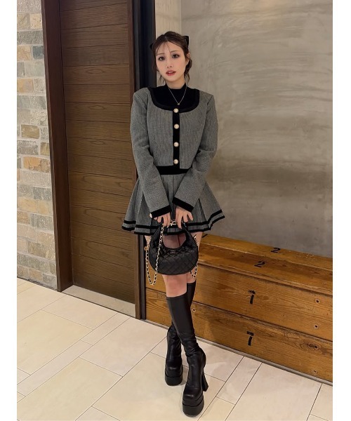 Darich(ダーリッチ)の「美シルエットストレッチロングブーツ(ブーツ・レディース・ブラック/ベージュ/ホワイト・S/M/L)」の7枚目の写真