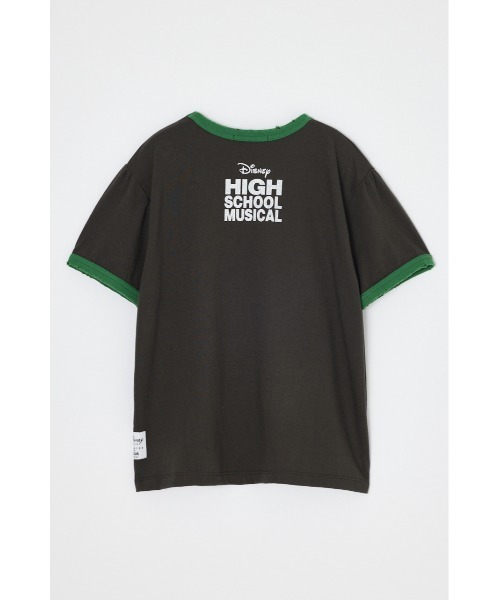 Disney SERIES CREATED by MUS(ディズニーシリーズクリエイテッドバイエムユーエス)の「MD RINGER Tシャツ / HSM(Tシャツ/カットソー・レディース・ホワイト/ブラック/レッド・FREE)」の5枚目の写真