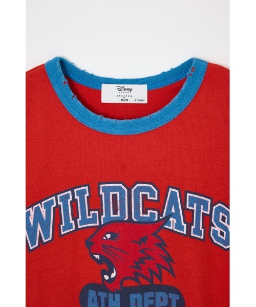 Disney SERIES CREATED by MUS(ディズニーシリーズクリエイテッドバイエムユーエス)の「MD RINGER Tシャツ / HSM(Tシャツ/カットソー・レディース・ホワイト/ブラック/レッド・FREE)」の9枚目の写真
