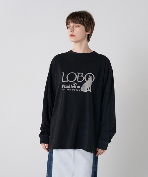 PENDLETON(ペンドルトン)の「ドライタッチコットン ロングスリーブTシャツ(Tシャツ/カットソー・メンズ・ブラック/ライトブルー/オフホワイト・X-LARGE/MEDIUM/LARGE/SMALL)」の2枚目の写真