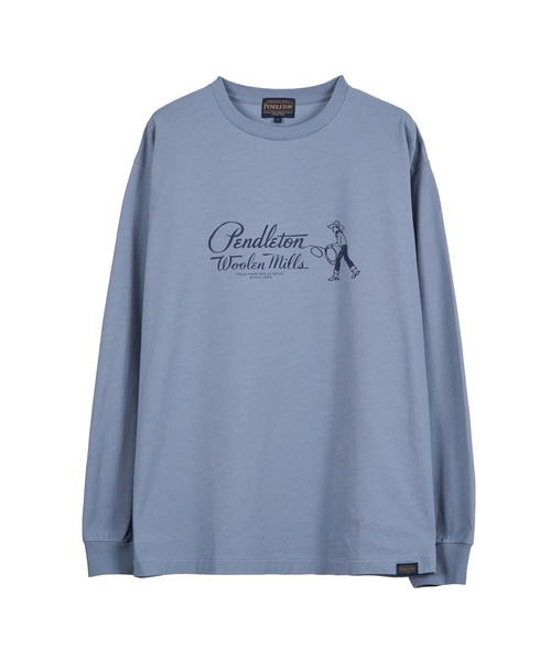 PENDLETON(ペンドルトン)の「ドライタッチコットン ロングスリーブTシャツ(Tシャツ/カットソー・メンズ・ブラック/ライトブルー/オフホワイト・X-LARGE/MEDIUM/LARGE/SMALL)」の6枚目の写真