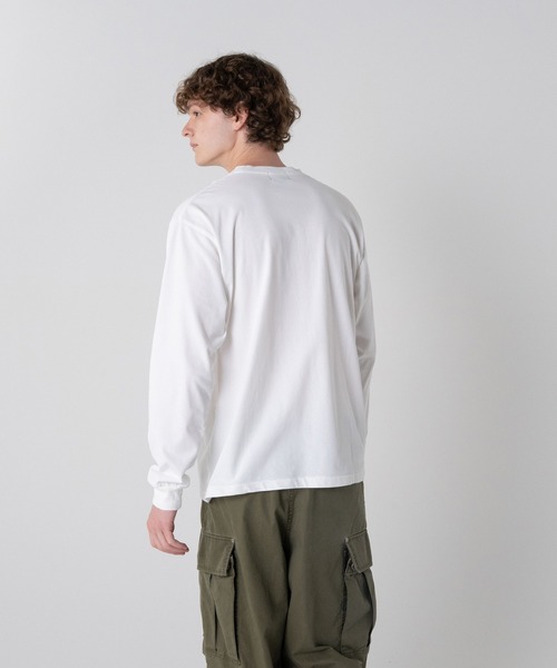 PENDLETON(ペンドルトン)の「ドライタッチコットン ロングスリーブTシャツ(Tシャツ/カットソー・メンズ・ブラック/ライトブルー/オフホワイト・X-LARGE/MEDIUM/LARGE/SMALL)」の8枚目の写真