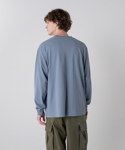 PENDLETON(ペンドルトン)の「ドライタッチコットン ロングスリーブTシャツ(Tシャツ/カットソー・メンズ・ブラック/ライトブルー/オフホワイト・X-LARGE/MEDIUM/LARGE/SMALL)」の10枚目の写真