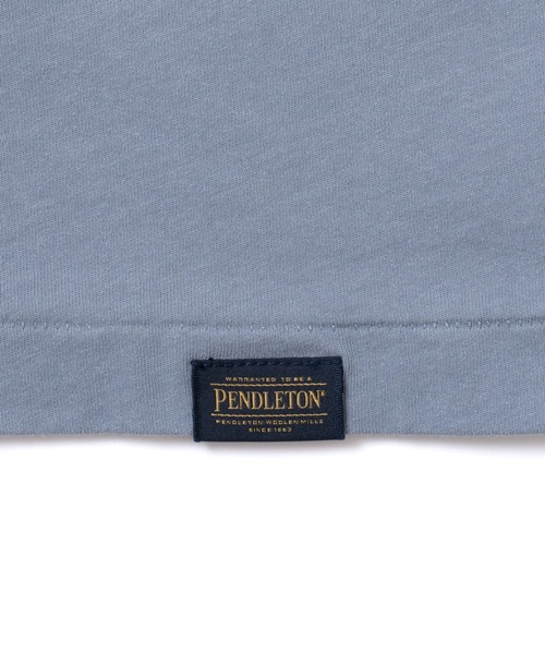 PENDLETON(ペンドルトン)の「ドライタッチコットン ロングスリーブTシャツ(Tシャツ/カットソー・メンズ・ブラック/ライトブルー/オフホワイト・X-LARGE/MEDIUM/LARGE/SMALL)」の19枚目の写真