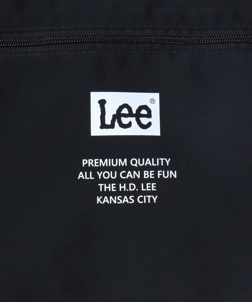 Lee(リー)の「Lee/リー ロゴプリント ナップサック/巾着バッグ/バックパック リュックサック/レディース メンズ(バックパック/リュック・レディース・ブラック・FREE)」の12枚目の写真