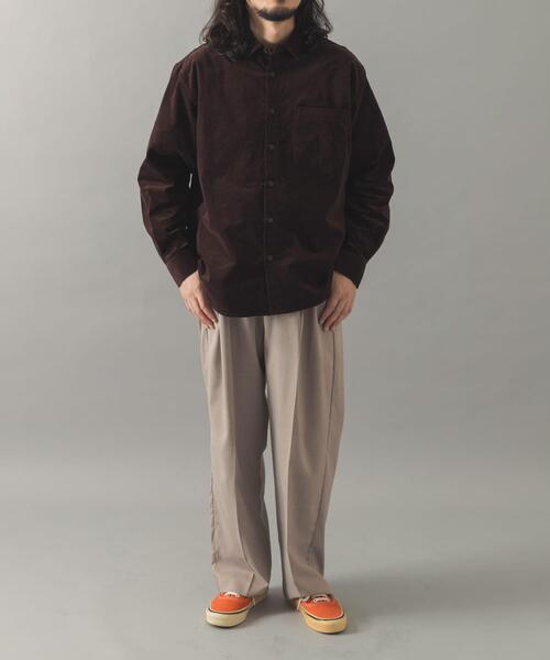 ITEMS URBANRESEARCH(アイテムズ アーバンリサーチ)の「『速乾/イージーケア』高機能ウエストイージー ツイルカーゴパンツ(その他パンツ・メンズ・ベージュ/ブラック/カーキ・LARGE/MEDIUM)」の4枚目の写真