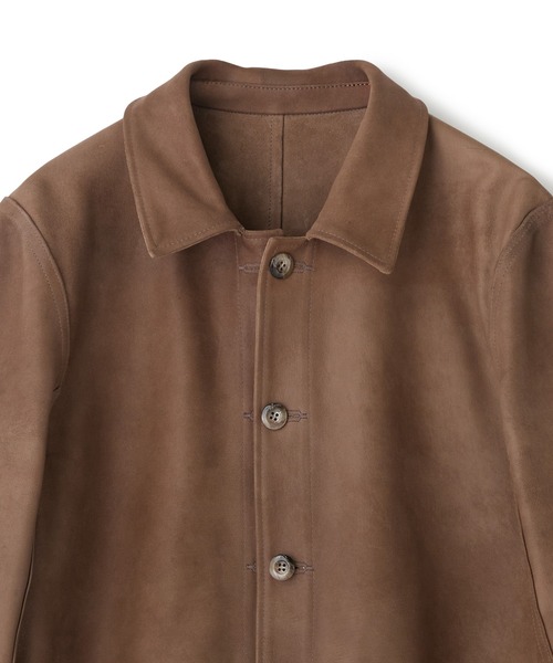 MEN'S BIGI(メンズビギ)の「ゴートスエード リバーシブル カバーオールブルゾン(カバーオール・メンズ・ベージュ・04/03/02)」の18枚目の写真
