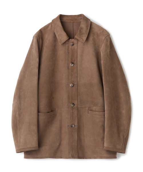 MEN'S BIGI(メンズビギ)の「ゴートスエード リバーシブル カバーオールブルゾン(カバーオール・メンズ・ベージュ・04/03/02)」の10枚目の写真