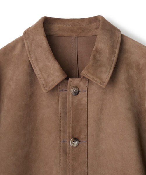MEN'S BIGI(メンズビギ)の「ゴートスエード リバーシブル カバーオールブルゾン(カバーオール・メンズ・ベージュ・04/03/02)」の11枚目の写真