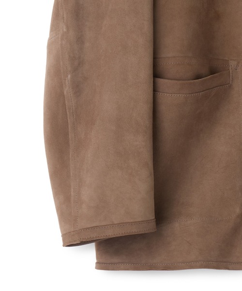 MEN'S BIGI(メンズビギ)の「ゴートスエード リバーシブル カバーオールブルゾン(カバーオール・メンズ・ベージュ・04/03/02)」の15枚目の写真