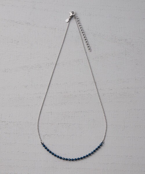 and cloud(アンドクラウド)の「Ink Ball Chain Necklace(ネックレス・レディース・ブルー・FREE)」の1枚目の写真