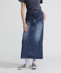 AVIREX | 《NAVAL COLLECTION》SAILOR DENIM LONG SKIRT(デニムスカート)