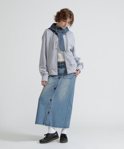 AVIREX(アヴィレックス)の「《NAVAL COLLECTION》SAILOR DENIM LONG SKIRT(デニムスカート・レディース・その他35/その他4・S/M)」の16枚目の写真