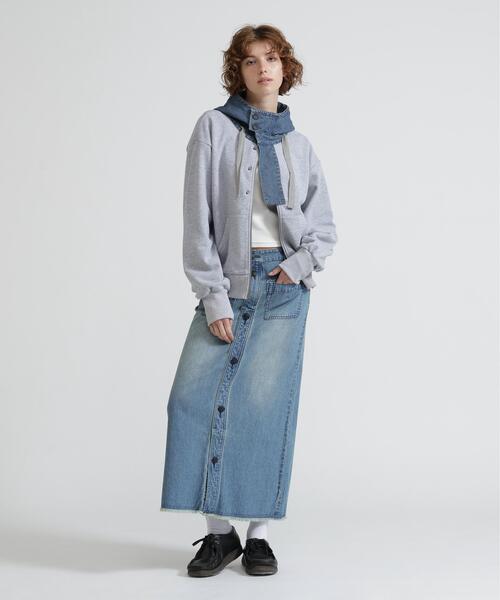 AVIREX(アヴィレックス)の「《NAVAL COLLECTION》SAILOR DENIM LONG SKIRT(デニムスカート・レディース・その他35/その他4・S/M)」の17枚目の写真