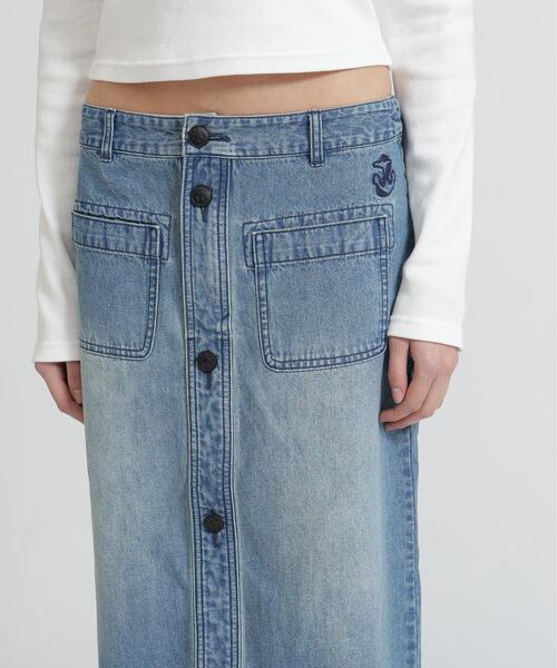 AVIREX(アヴィレックス)の「《NAVAL COLLECTION》SAILOR DENIM LONG SKIRT(デニムスカート・レディース・その他35/その他4・S/M)」の19枚目の写真