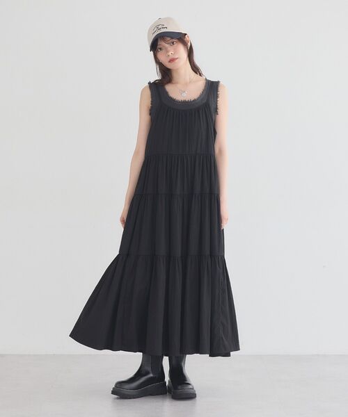 earth music&ecology(アースミュージックアンドエコロジー)の「ロゴアソートバイカラーキャップ(ニットキャップ/ビーニー・レディース・ネイビー/ブラウン/グリーン・FREE)」の7枚目の写真