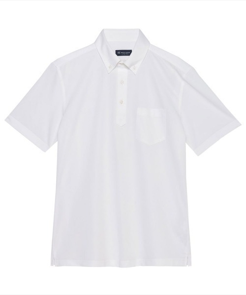 TOKYO SHIRTS(トウキョウシャツ)の「ビズポロ ポロシャツ コンフォートドライ 半袖 メンズ(ポロシャツ・メンズ・ホワイト・M/L/LL/XL)」の1枚目の写真