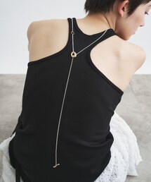 Soierie | soierie|Ornaments slim lariat(ネックレス)