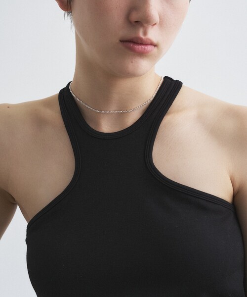 Soierie(ソワリー)の「soierie|Ornaments slim lariat(ネックレス・レディース・シルバー・00)」の3枚目の写真