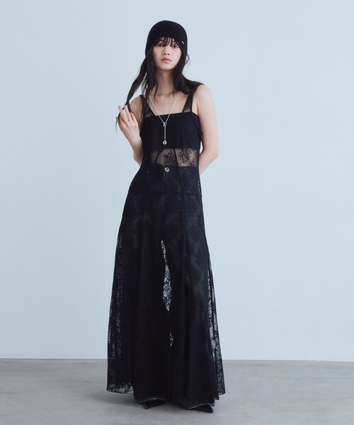 Soierie(ソワリー)の「soierie|Ornaments slim lariat(ネックレス・レディース・シルバー・00)」の4枚目の写真