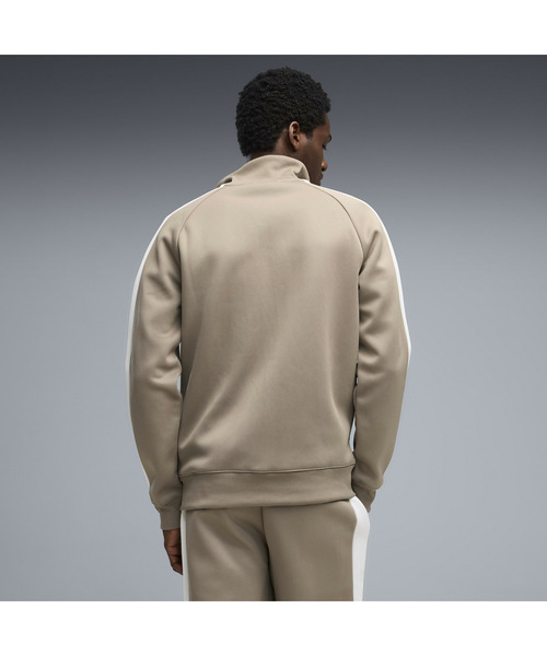 PUMA（プーマ）の「PUMA プーマ メンズ T7 オールウェイズ オン トラック ジャケット DK（ジャージ・メンズ・グレー/クリーム・MEDIUM/LARGE/X-LARGE/SMALL/XX-LARGE）」の8枚目の写真