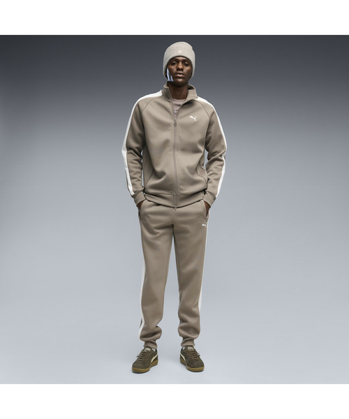 PUMA（プーマ）の「PUMA プーマ メンズ T7 オールウェイズ オン トラック ジャケット DK（ジャージ・メンズ・グレー/クリーム・MEDIUM/LARGE/X-LARGE/SMALL/XX-LARGE）」の9枚目の写真