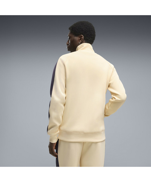 PUMA（プーマ）の「PUMA プーマ メンズ T7 オールウェイズ オン トラック ジャケット DK（ジャージ・メンズ・グレー/クリーム・MEDIUM/LARGE/X-LARGE/SMALL/XX-LARGE）」の4枚目の写真