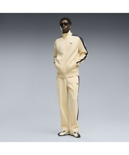 PUMA（プーマ）の「PUMA プーマ メンズ T7 オールウェイズ オン トラック ジャケット DK（ジャージ・メンズ・グレー/クリーム・MEDIUM/LARGE/X-LARGE/SMALL/XX-LARGE）」の5枚目の写真