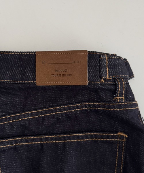 CANAL JEAN(キャナルジーン)の「El mar サイドベルトワイドデニムパンツ 612(デニムパンツ・レディース・ノンウォッシュ・MEDIUM/SMALL)」の8枚目の写真