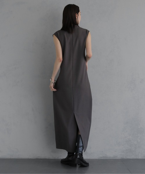 &g'aime(アンジェム)の「【&g'aime 】ウエスト巻き風ワンピース Waist-Wrap Dress(ワンピース・レディース・ブラウン/ブラック・FREE)」の16枚目の写真