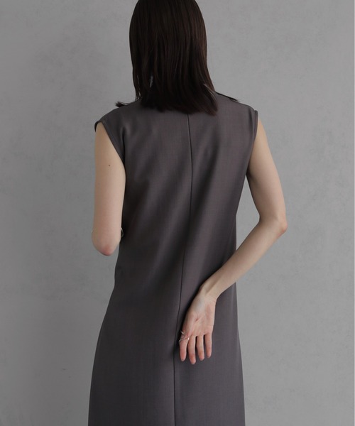 &g'aime(アンジェム)の「【&g'aime 】ウエスト巻き風ワンピース Waist-Wrap Dress(ワンピース・レディース・ブラウン/ブラック・FREE)」の21枚目の写真