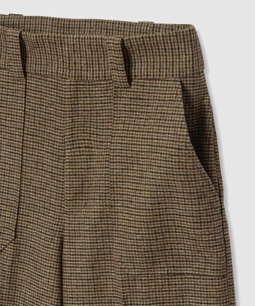 allureville（アルアバイル）の「ハウンドトゥースベイカーパンツ（その他パンツ・レディース・ブラウン系その他・2/1）」の6枚目の写真