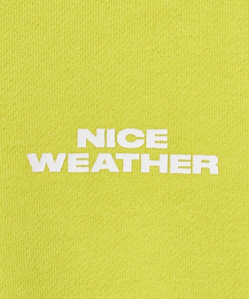 NICE WEATHER(ナイスウェザー)の「<NICE WEATHER>ロゴ プルオーバー フーディ(パーカー・メンズ・ライトグレー/ブラック/イエロー・L/XS/M/XL/S)」の20枚目の写真