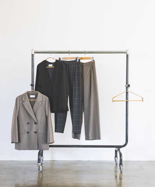 GLOBAL WORK(グローバルワーク)の「ウツクシルエットワイドパンツ/816348(その他パンツ・レディース・ネイビー/ブラック/ブラウン・LARGE/SMALL/MEDIUM)」の20枚目の写真
