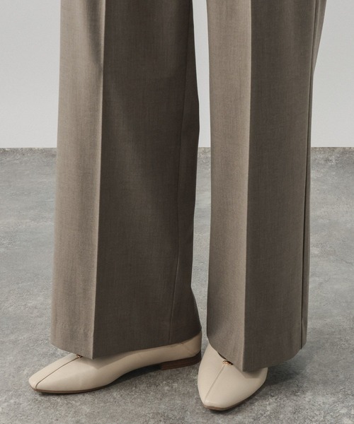 GLOBAL WORK(グローバルワーク)の「ウツクシルエットワイドパンツ/816348(その他パンツ・レディース・ネイビー/ブラック/ブラウン・LARGE/SMALL/MEDIUM)」の15枚目の写真