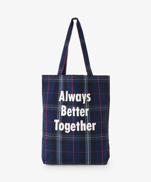 Afternoon Tea(アフタヌーンティー)の「トートバッグ/Afternoon Tea Original Tartans(トートバッグ・レディース・ネイビー・ONE SIZE)」の1枚目の写真