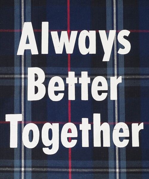 Afternoon Tea(アフタヌーンティー)の「トートバッグ/Afternoon Tea Original Tartans(トートバッグ・レディース・ネイビー・ONE SIZE)」の5枚目の写真