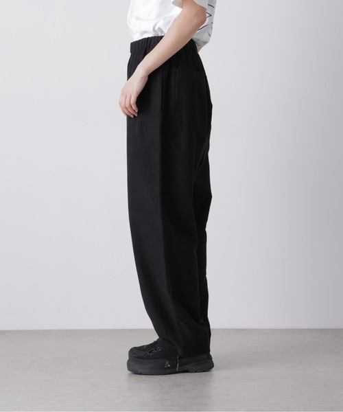 Y（ワイ）の「Ｙ /  [UNISEX] ORGANIC COTTON SOFT MOLESKIN TAPERED EASY TROUSERS（その他パンツ・メンズ・ブラック・MEDIUM/LARGE）」の5枚目の写真