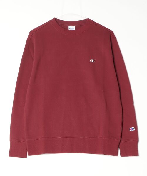 Champion（チャンピオン）の「Champion/CREW NECK SWEATSHIRT（スウェット・レディース・ライトグリーン/バーガンディー/ホワイト/グレー・M）」の4枚目の写真