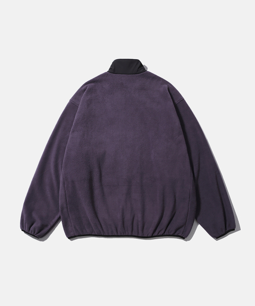 MOIF（モイフ）の「[AW26] ハイカーフリース プルオーバージャンパー / グレープ（その他アウター・メンズ・その他・1(S)/2(M)/3(L)）」の2枚目の写真