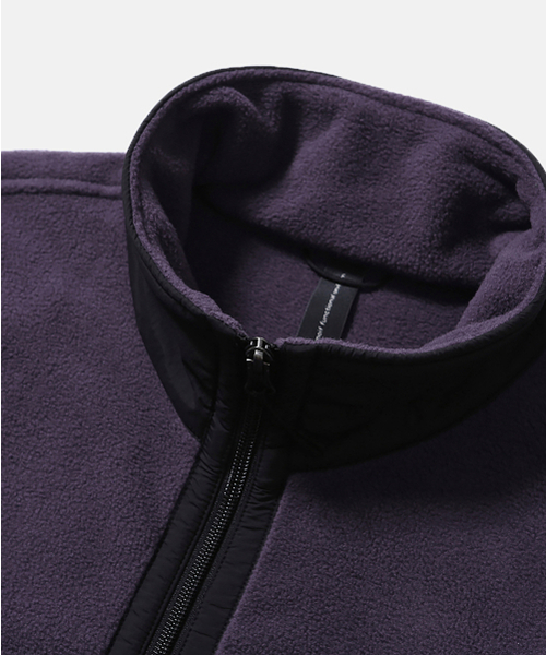 MOIF（モイフ）の「[AW26] ハイカーフリース プルオーバージャンパー / グレープ（その他アウター・メンズ・その他・1(S)/2(M)/3(L)）」の3枚目の写真