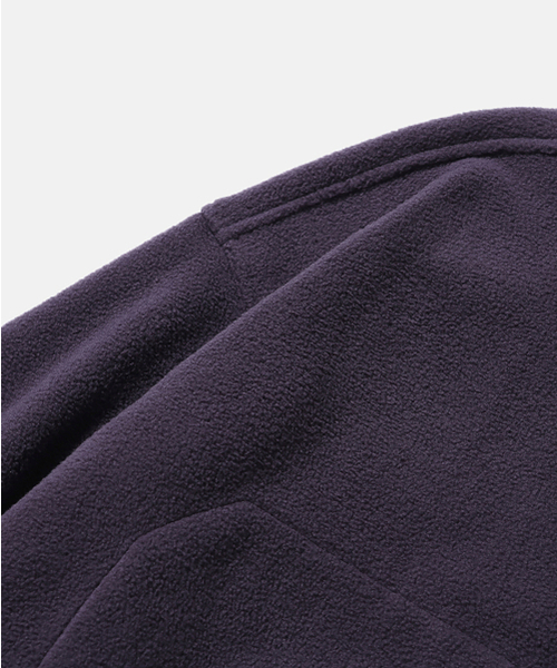 MOIF（モイフ）の「[AW26] ハイカーフリース プルオーバージャンパー / グレープ（その他アウター・メンズ・その他・1(S)/2(M)/3(L)）」の4枚目の写真